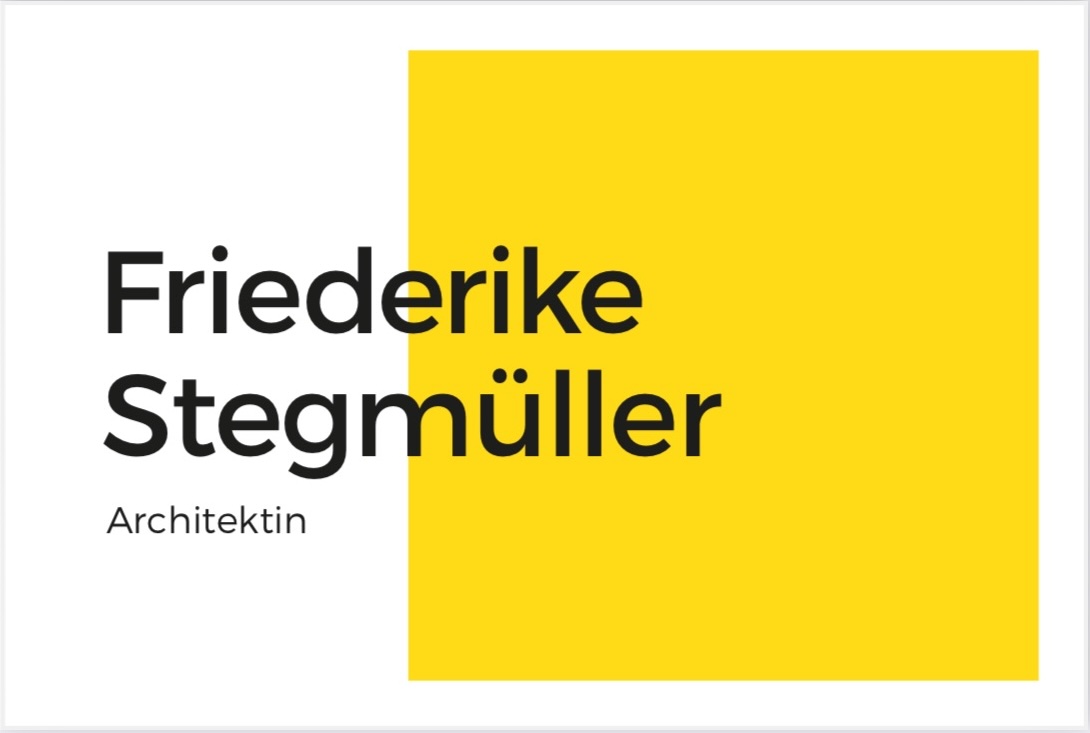 Vorderseite der Visitenkarte